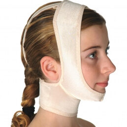 Chin and Neck support, open ear