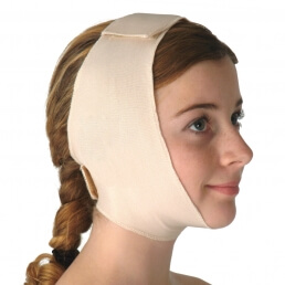 Chin support, Closed ear