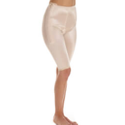 Female, Pants, Above knee, Waist, Normal Support, side Zip, Open crotch